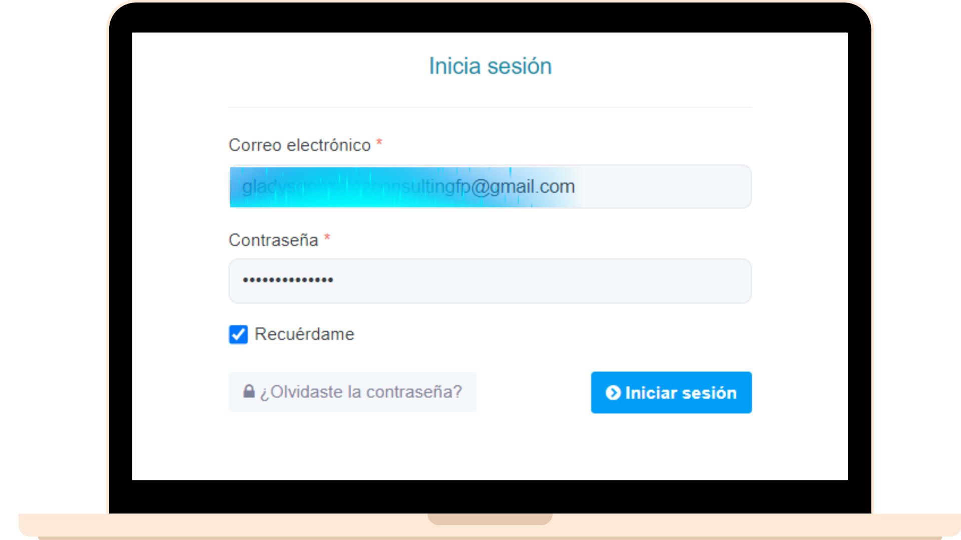 Acceder a Nutmailer imagen de registro